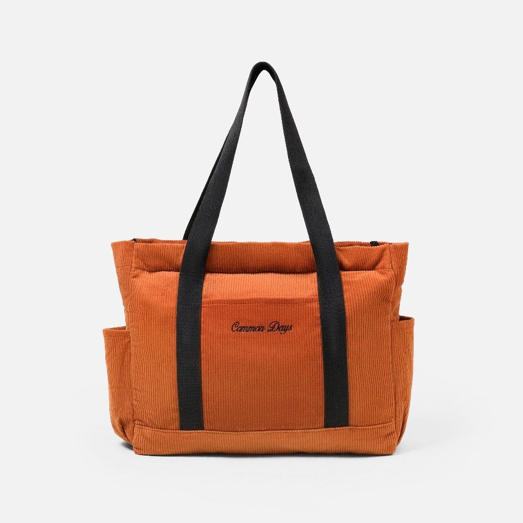 Common Days Carry All V1 Corduroy Tote Bag (2)