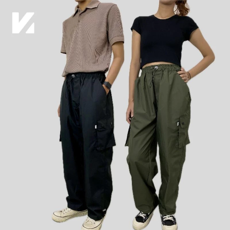 VNO ID Tactical Loose Parasut Cargo Track Pants (1)