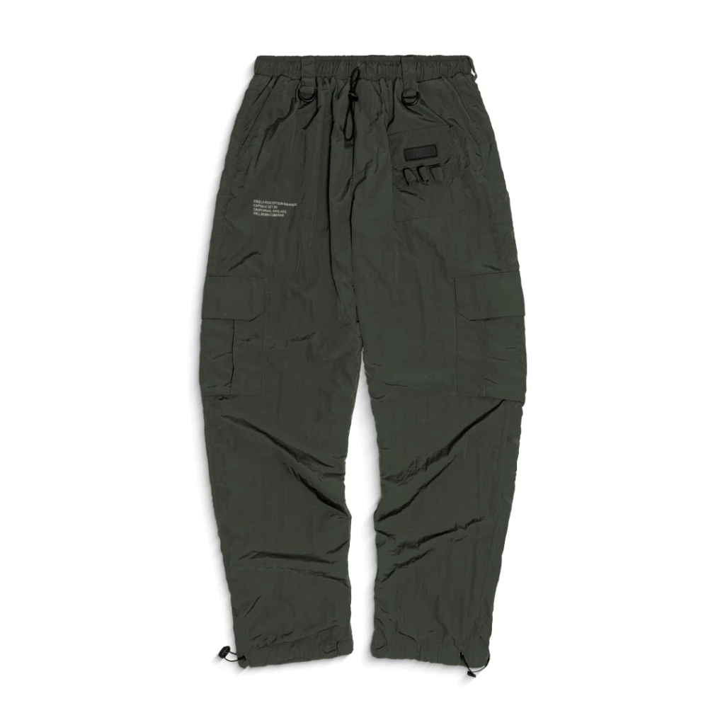 Wellborn Crease Cargo Pants Olive (1)