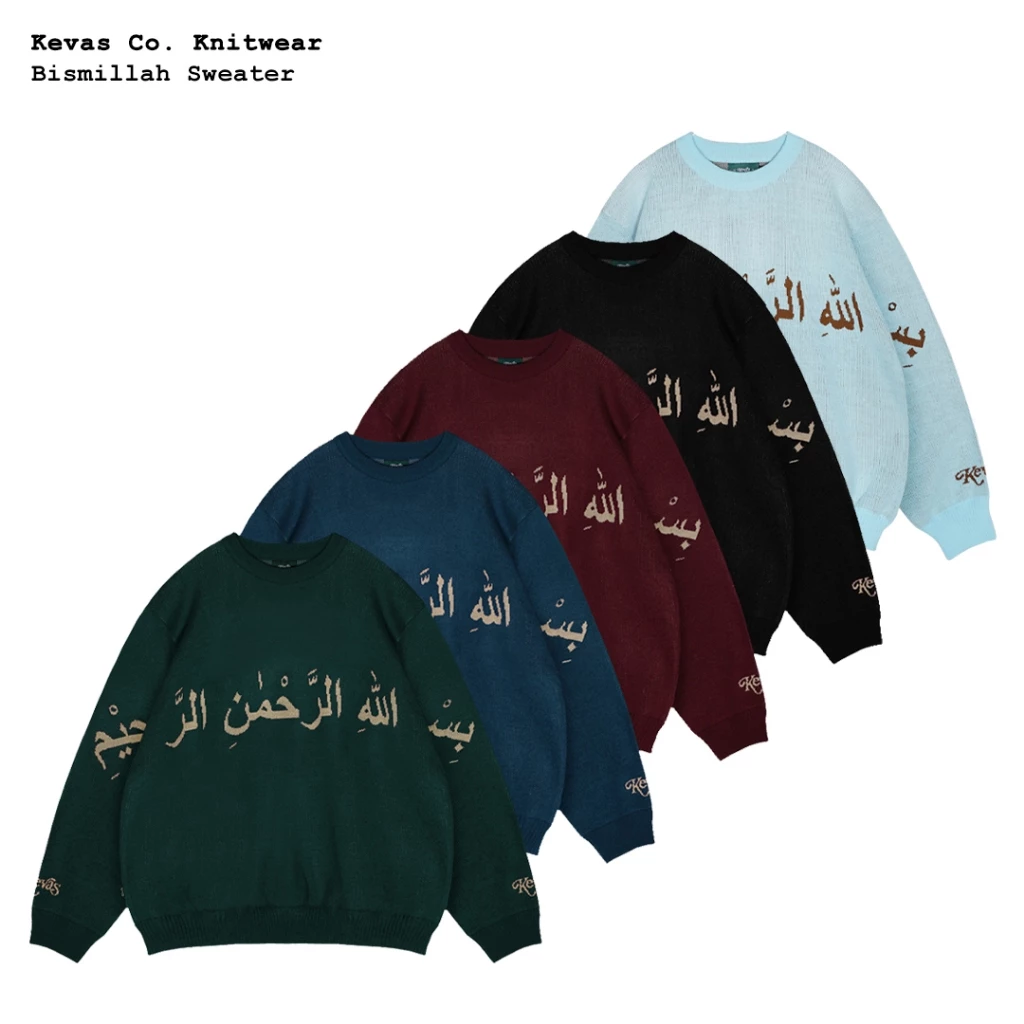 Kevas Bismillah Knitted Sweater (1)