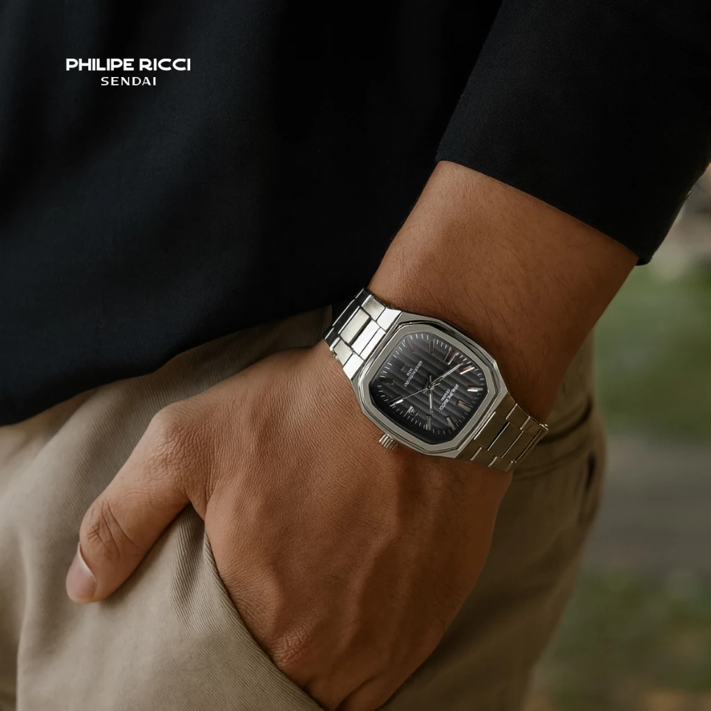 PhiLipe Ricci Sendai Men Watch Stainless Steel (2)