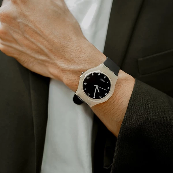 Juno Watch Glamo Black Cream (2)