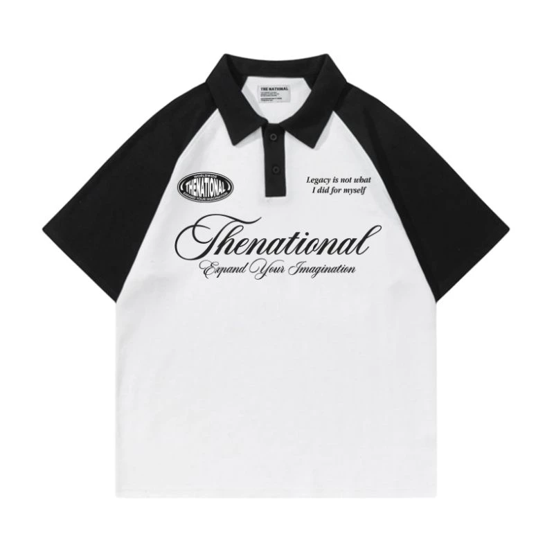 TheNational Rugby Polo Shirt White (2)