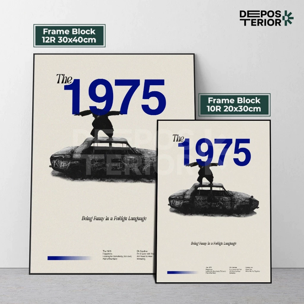 Poster Cover Album 1975 Frameblock (1)