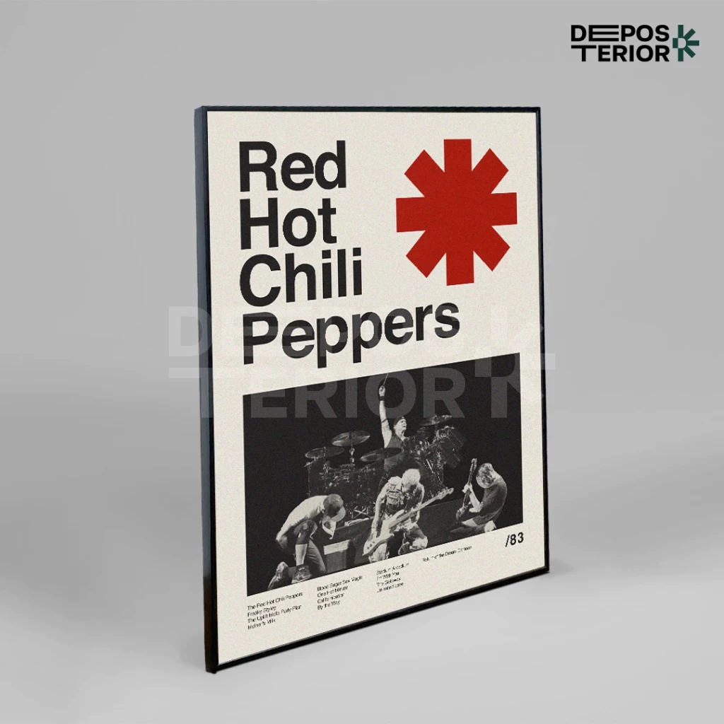 Poster Cover Album Rhcp Frameblock (1)