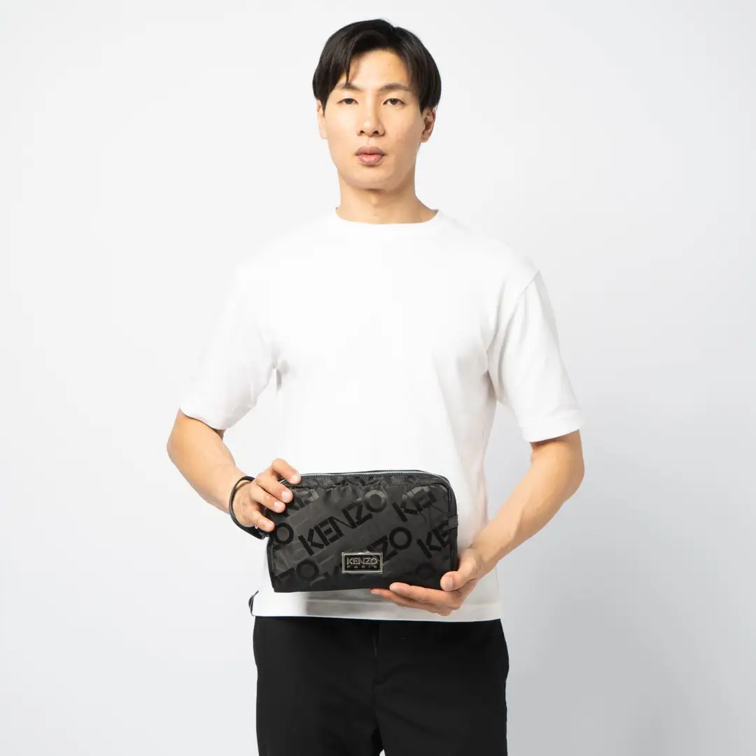 Knzo Men SS24 Kenzogram All Over Waistbag (3)