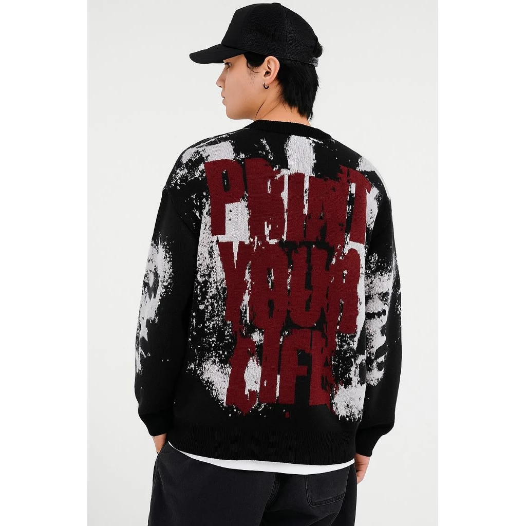 Southwest Sweater Knit Print Your Life (4)