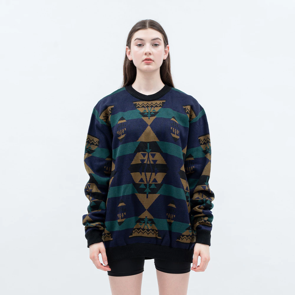 Kevas Locca Nordic Knitted Sweater (2)