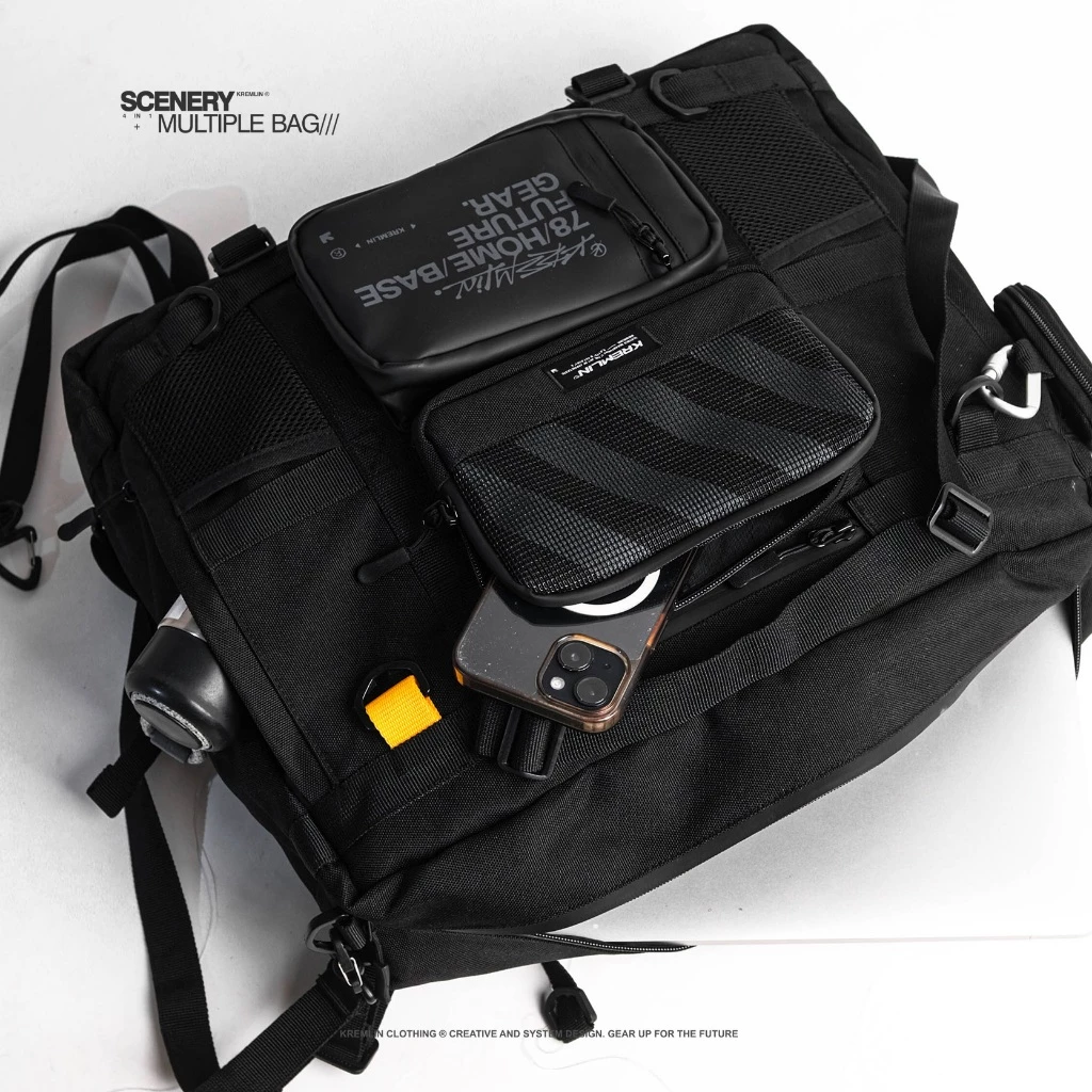 KREMLIN SCENERY 4 in 1 Hand Totebag Backpack Slingbag (5)