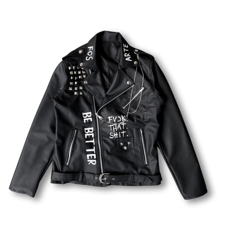 Jacket Kulit Sintetis Lukis Fosarte Vienna (2)