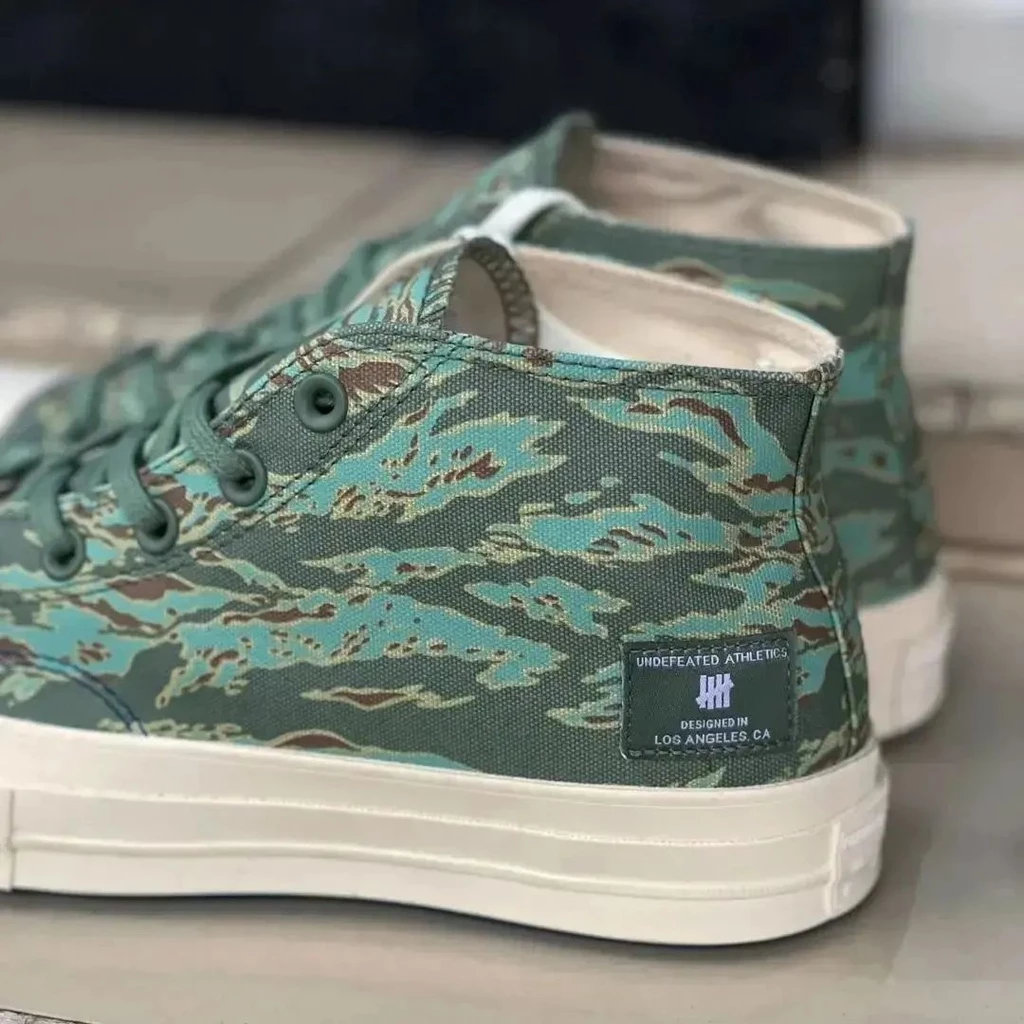 Undefeated Inc X Converse Chuck Taylor 1970s Mid Tiger Camo (2)