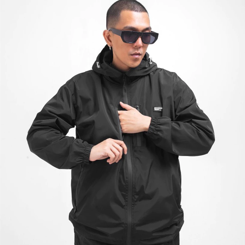 Mocking Truth Luminer Black Gorpcore Jacket Outdoor (2)